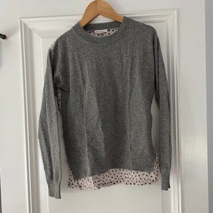 Crewcuts Girls Heart-Patterned Long sleeved Top